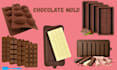 design custom printable chocolate mold 3d silicone baking mold praline mold