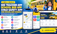 build ims tracker app, school bus app, child safety app, school bus website