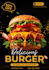 make a burger poster