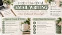 write professional business letters and customer emails