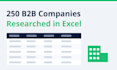 research targeted b2b leads and build prospect lists