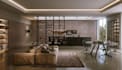 create 3d interior design realistic rendering for kitchen bathroom living room