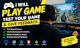 test review steam game beta testing game tester