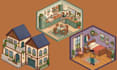 isometric pixel art tileset pixel tilemap rpg game  game asset isometric map