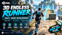 develop cheapest endless runner game like temple run, subway surfers in unity