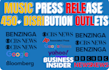 do UK US music press release writing, pr distribution, submit press release