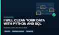 clean your data with python and sql