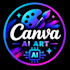 do ai art in canva