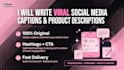 write engaging social media captions