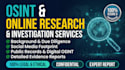 conduct professional osint investigation and online research