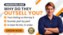 do an amazon listing audit with competitor analysis and SEO fix plan