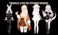 design and rig a high quality live2d vtuber model, live2d model for streaming