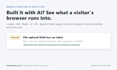 test your ai built website and send a prioritized bug report