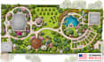 do custom planting design, 2d landscape plan, premium garden layout, patio
