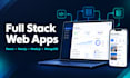 build a full stack web app with react nextjs nodejs and mongodb or supabase