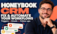 fix and automate your honeybook CRM workflow