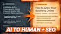 humanize ai content, rewrite ai text and edit chatgpt content naturally