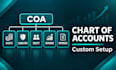 do quickbooks online custom chart of accounts coa setup
