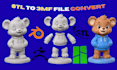 convert stl to 3mf for multicolor 3d printing in bambu studio