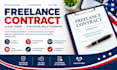 create a legally structured freelance contract