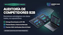 do b2b competitor research, market intelligence, and pricing audit report