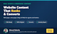 write real estate or mortgage website content that ranks