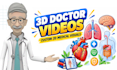 create 3d doctor presenter videos