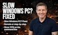 fix and speed up your slow windows PC remotely