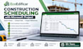create a professional construction schedule using ms project