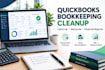 clean up and catch up your quickbooks books