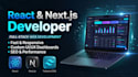 build a modern react and next js web application