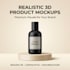 create realistic 3d product mockup images