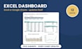 build a custom excel or google sheets dashboard