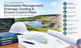 create stormwater management, drainage, grading and erosion control plans swmm