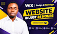 create wix website, and build wix, fix wix bugs, and develop wix velo