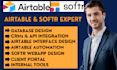 set up airtable database, airtable automation, airtable crm, airtable expert