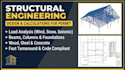 provide structural engineering design calculations, load analysis for permit