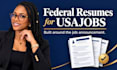 write a federal resume for usajobs applications