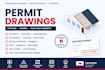 draft civil and structural permit drawings for california