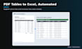 convert PDF or CSV exports into a clean excel report with python
