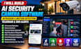 build ai security camera software with intrusion detection and alerts