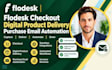setup flodesk checkout digital product delivery purchase email automation
