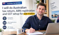 do australian tax return abn registration and gst setup for sole traders