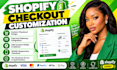 shopify checkout customization functions extensions payment shipping cart upsell