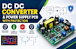 design dc dc converter and power supply pcb with protection