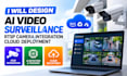 design ai video surveillance rtsp camera integration cloud deployment