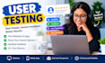 test your site as a user