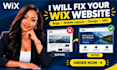 fix wix website issue bug wix website design redesign SEO