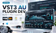 build and fix vst3 au audio plugins daw vst using juce dsp gui windows macos