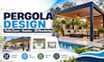 create custom pergola patio cover and gazebo 3d designs